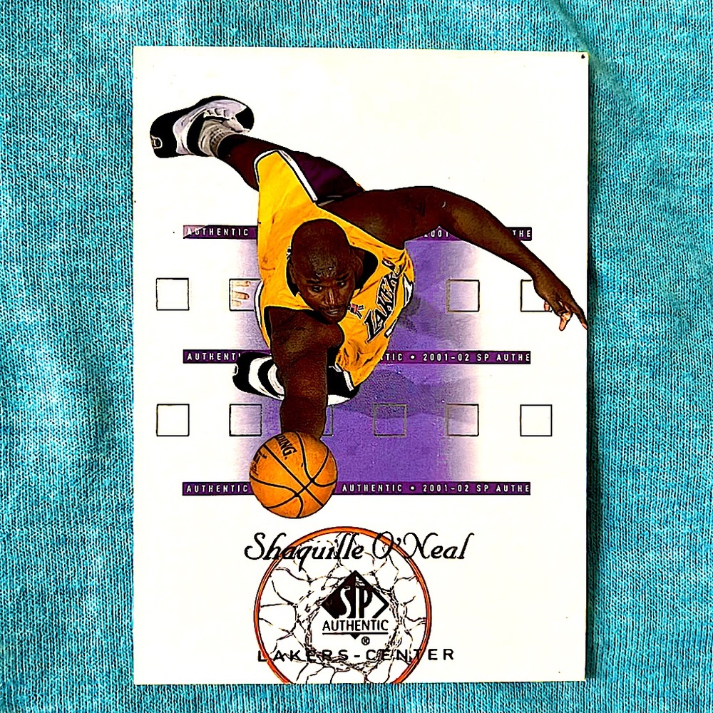 Lakers Shaquille O’Neal card